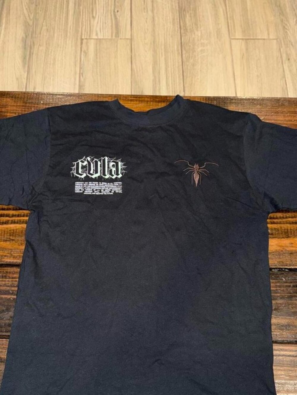 CVLA x Marvel Spider-Man with Embroidered Spiderman symbol, Cotton T-Shirt. Bran